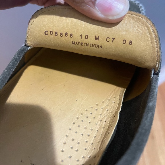 Cole Haan Driving Loafers shoes Green Sz 10 - Picture 14 of 15